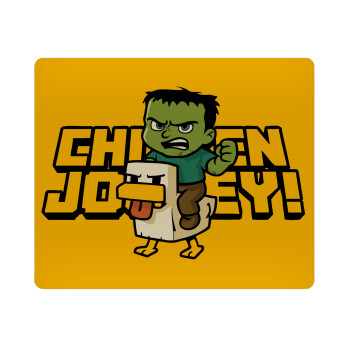 Chicken Jockey, Mousepad ορθογώνιο 23x19cm