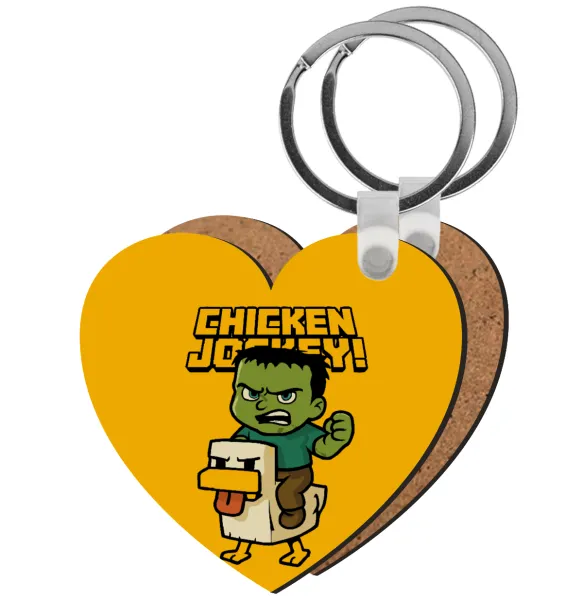 Chicken Jockey — Ξύλινο καρδιά