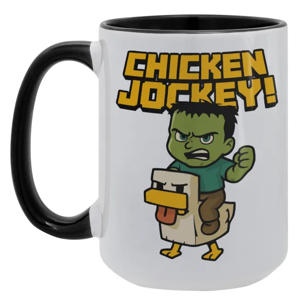 Chicken Jockey — Mega 15oz Μαύρη