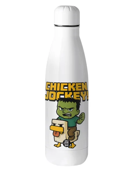 Chicken Jockey — Metal mug thermos (Stainless steel), 500ml