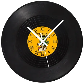 Chicken Jockey, Ρολόι τοίχου Βινύλιο (30cm)