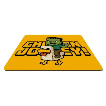 Chicken Jockey, Mousepad rect 27x19cm