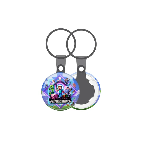 Minecraft Nether Portal — Mini keychain, 2.5cm