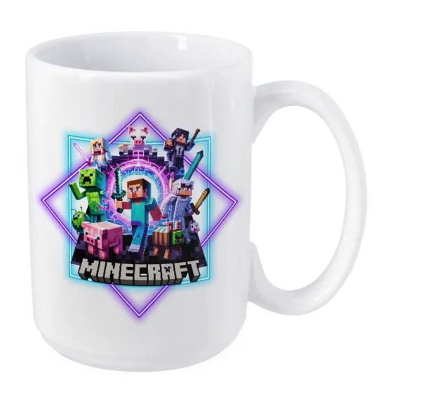 Minecraft Nether Portal — Mega mug, ceramic, 450ml