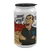 Κούπα ταξιδιού μεταλλική με καπάκι (tin-can) 500ml