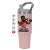 Pink color, 890ml (30oz) stainless Steel Tumbler with Handle