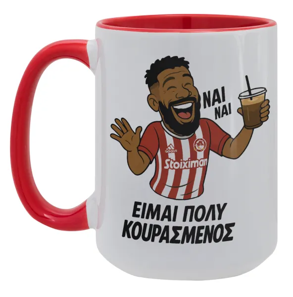 Ροντινέι — Mega mug 15oz, red ceramic, 450ml