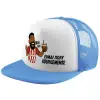 Καπέλο παιδικό Soft Trucker με Δίχτυ ΓΑΛΑΖΙΟ/ΛΕΥΚΟ (POLYESTER, ΠΑΙΔΙΚΟ, ONE SIZE)