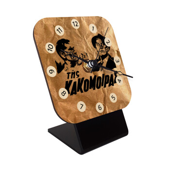 Της κακομοίρας, Επιτραπέζιο ρολόι σε φυσικό ξύλο (10cm)