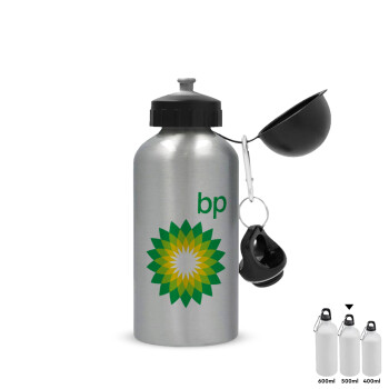Πρατήριο καυσίμων BP, Metallic water jug, Silver, aluminum 500ml