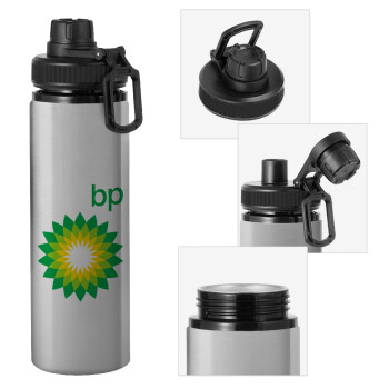 Πρατήριο καυσίμων BP, Μεταλλικό παγούρι νερού με καπάκι ασφαλείας, αλουμινίου 850ml