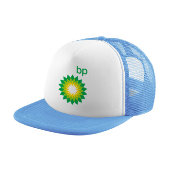 Πρατήριο καυσίμων BP, Καπέλο Soft Trucker με Δίχτυ Γαλάζιο/Λευκό