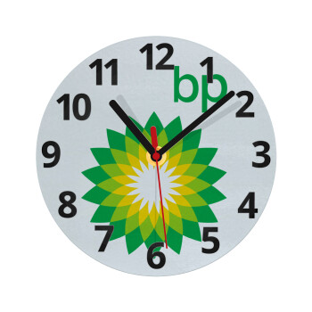 Πρατήριο καυσίμων BP, Ρολόι τοίχου γυάλινο (20cm)