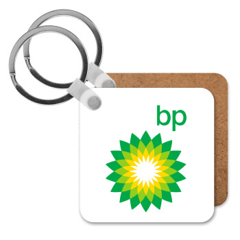 Πρατήριο καυσίμων BP, Μπρελόκ Ξύλινο τετράγωνο MDF