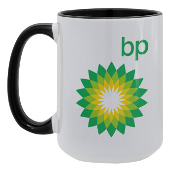 Πρατήριο καυσίμων BP, Κούπα Mega 15oz, κεραμική Μαύρη, 450ml