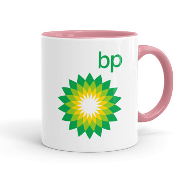 Πρατήριο καυσίμων BP, Mug colored pink, ceramic, 330ml