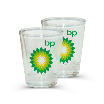 Πρατήριο καυσίμων BP, Σφηνοπότηρα γυάλινα 45ml διάφανα (2 τεμάχια)