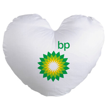 Πρατήριο καυσίμων BP, Μαξιλάρι καναπέ καρδιά 40x40cm περιέχεται το  γέμισμα