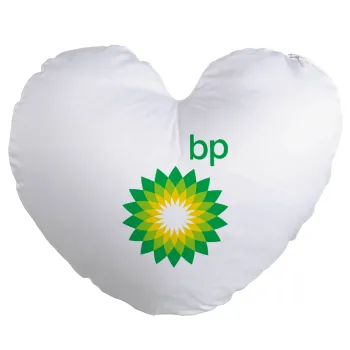 Πρατήριο καυσίμων BP, Μαξιλάρι καναπέ καρδιά 40x40cm περιέχεται το  γέμισμα