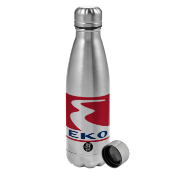 Πρατήριο καυσίμων EKO, Metallic water bottle, stainless steel, 750ml