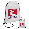 Πρατήριο καυσίμων EKO, Τσάντα πουγκί με μαύρα κορδόνια 45χ35cm (1 τεμάχιο)