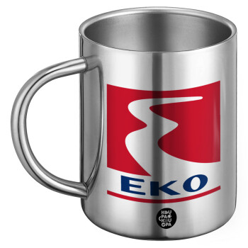 Πρατήριο καυσίμων EKO, Ανοξείδωτη Μεταλλική Κούπα 450ml - Διπλού Τοιχώματος