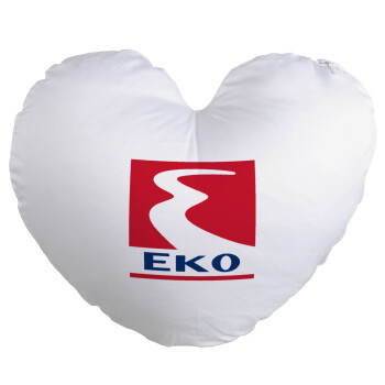 Πρατήριο καυσίμων EKO, Μαξιλάρι καναπέ καρδιά 40x40cm περιέχεται το  γέμισμα