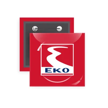 Πρατήριο καυσίμων EKO, Κονκάρδα παραμάνα τετράγωνη 5x5cm
