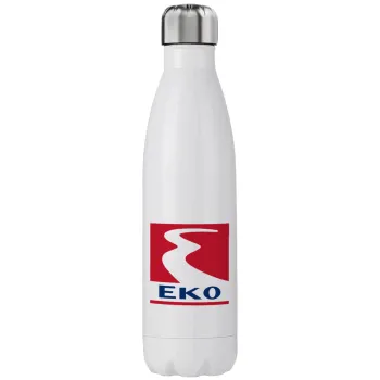 Πρατήριο καυσίμων EKO, Μεταλλικό παγούρι θερμός (Stainless steel), διπλού τοιχώματος, 750ml