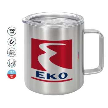 Πρατήριο καυσίμων EKO, Mug Stainless steel double wall 300ml