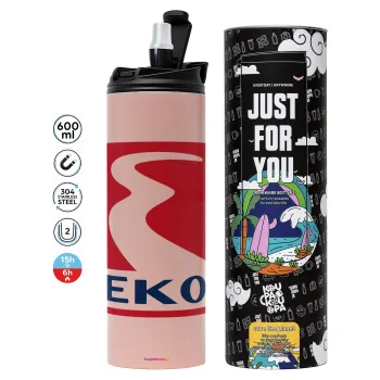 Πρατήριο καυσίμων EKO, Tumbler stainless steel PINK 600ml