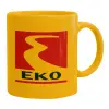 Κούπα, κεραμική κίτρινη, 330ml