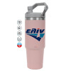 Pink color, 890ml (30oz) stainless Steel Tumbler with Handle
