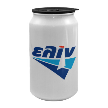Πρατήριο καυσίμων ΕΛΙΝ, Κούπα ταξιδιού μεταλλική με καπάκι (tin-can) 500ml