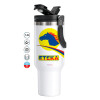 Mega Tumbler με καπάκι, διπλού τοιχώματος (θερμό) 1,2L