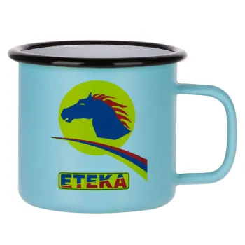 Πρατήριο καυσίμων ETEKA, Κούπα Μεταλλική εμαγιέ ΜΑΤ σιέλ 360ml