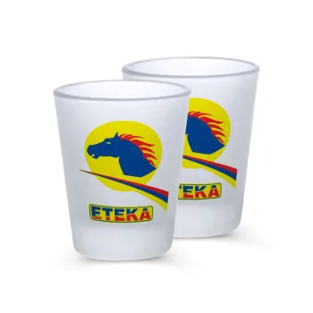 Πρατήριο καυσίμων ETEKA, Σφηνοπότηρα γυάλινα 45ml του πάγου (2 τεμάχια)