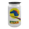 Κούπα ταξιδιού μεταλλική με καπάκι (tin-can) 500ml