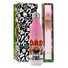 Easter Set, Metallic pink/white (Stainless steel) thermos, double-walled, 500ml & aromatic flat Easter candle (30cm) (PINK)