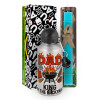 Easter Set, metallic silver aluminum water bottle (500ml) & scented flat Easter candle (30cm) (TURQUOISE)