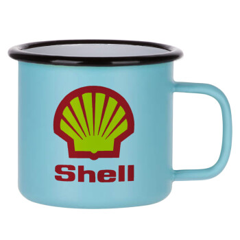 Πρατήριο καυσίμων SHELL, Κούπα Μεταλλική εμαγιέ ΜΑΤ σιέλ 360ml
