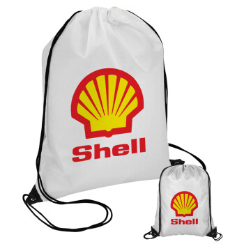 Πρατήριο καυσίμων SHELL, Τσάντα πουγκί με μαύρα κορδόνια (1 τεμάχιο)