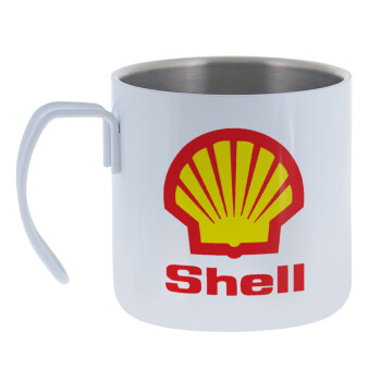 Πρατήριο καυσίμων SHELL, Mug Stainless steel double wall 400ml