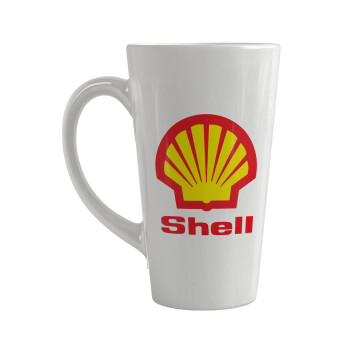 Πρατήριο καυσίμων SHELL, Κούπα κωνική Latte Μεγάλη, κεραμική, 450ml