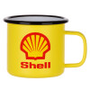 Metallic enamel MATT Yellow cup 360ml