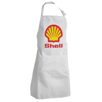 Πρατήριο καυσίμων SHELL, Ποδιά Σεφ Ολόσωμη Ενήλικων (με ρυθμιστικά και 2 τσέπες)