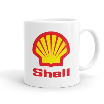 Πρατήριο καυσίμων SHELL, Ceramic coffee mug, 330ml
