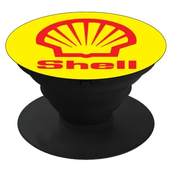 Πρατήριο καυσίμων SHELL, Phone Holders Stand  Black Hand-held Mobile Phone Holder