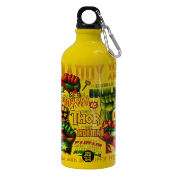 Daddy You Are my Hero, Water bottle 600ml