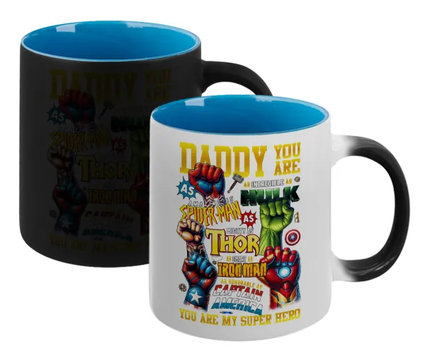 Daddy You Are my Hero — Μαγική εσωτερικό μπλε